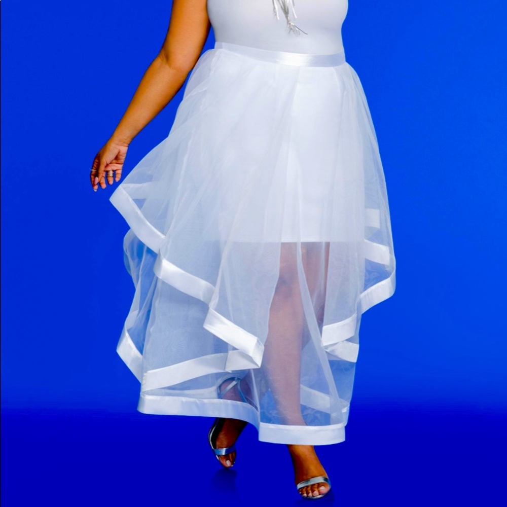 Layered Tulle Skirt